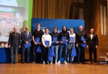 Spotkanie Władz Uczelni z medalistami AMP 29.10.2024